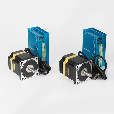 Product 23 phase NEMA closed loop automatic stepper motor and 2 motor driver for CNC milling machine
