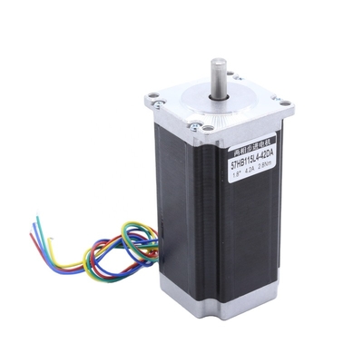 57hs115 Hybrid 2 Phase 2.6Nm 4.2A Stepper Motor NEMA 23 Micro CNC Stepper Motor 57HB115L4-42DA